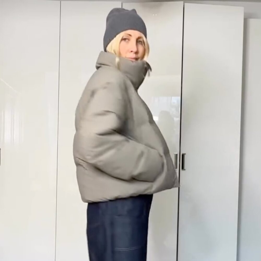 Uniqlo Short Puffer Olive Special EU Edition